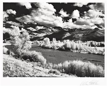 ARTHUR ROTHSTEIN (1915-1985) Mountain landscape * View of River Valley, possibly in the Wasatch Range.